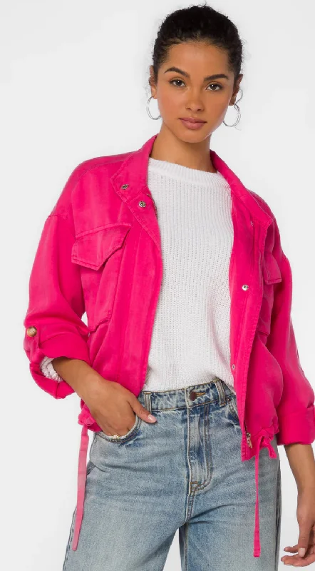 VELVET HEART ROGUE PINK BERRY JACKET