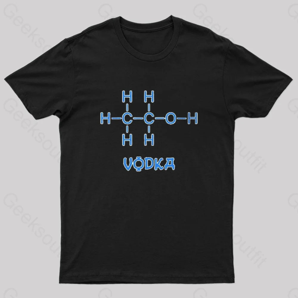 Chemistry of Vodka Geek T-Shirt