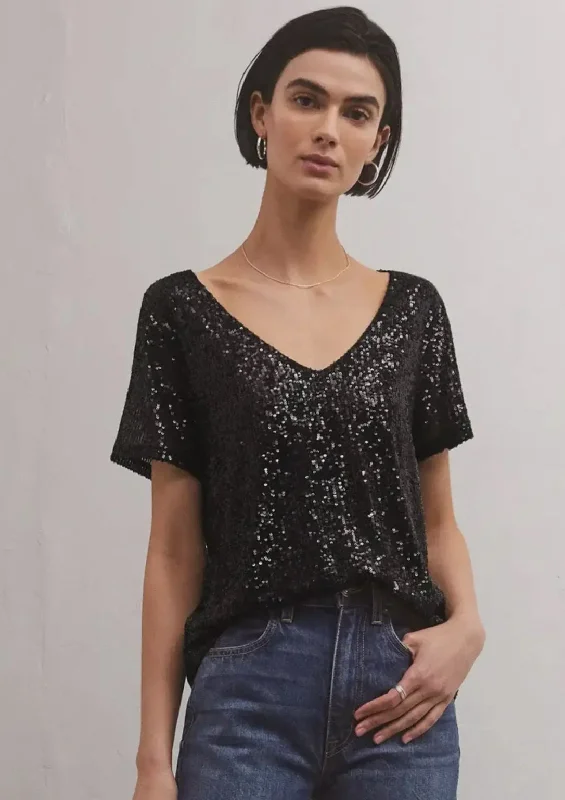 ZSUPPLY MARBELLA SEQUIN TOP