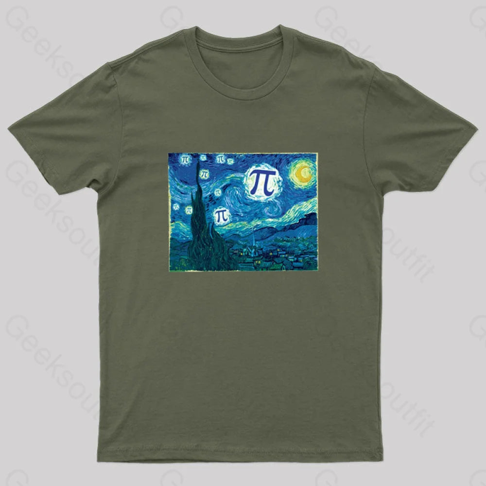 Pi in the Sky Redux Geek T-Shirt