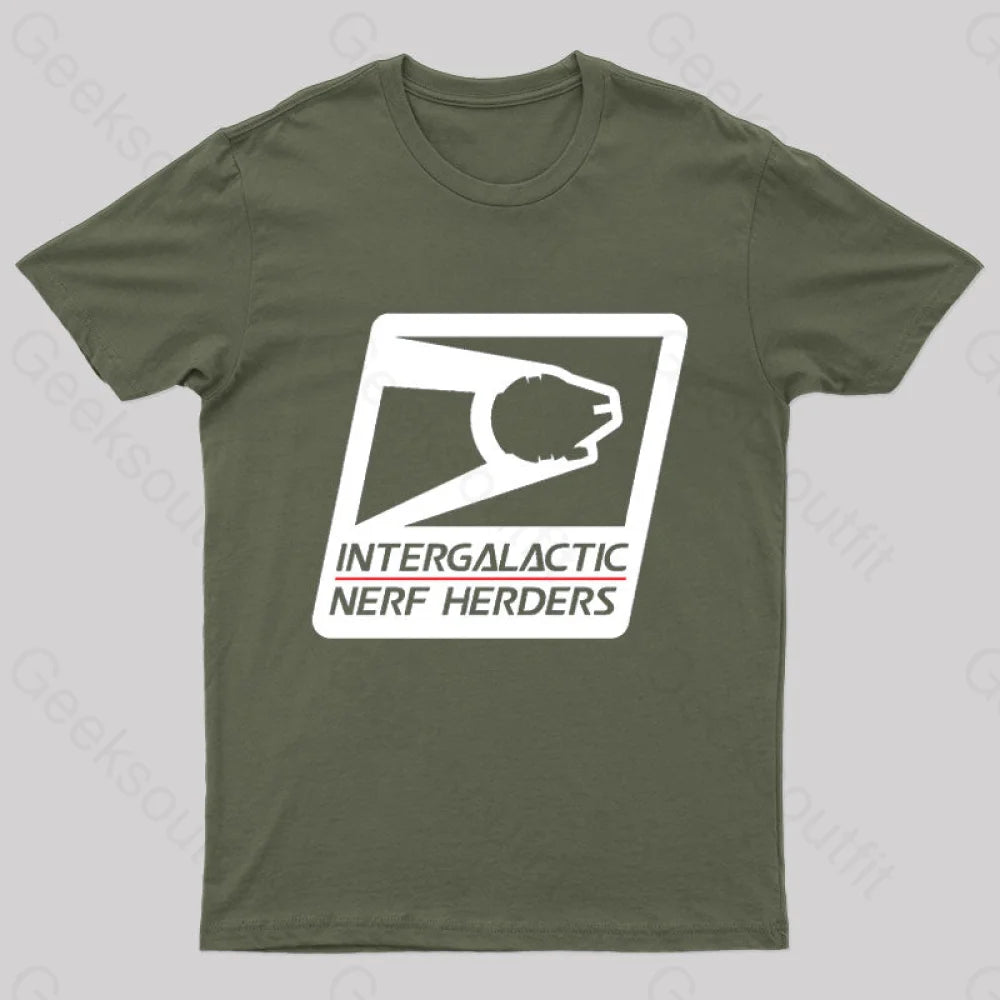 Intergalactic Nerf Herders Nerd T-Shirt