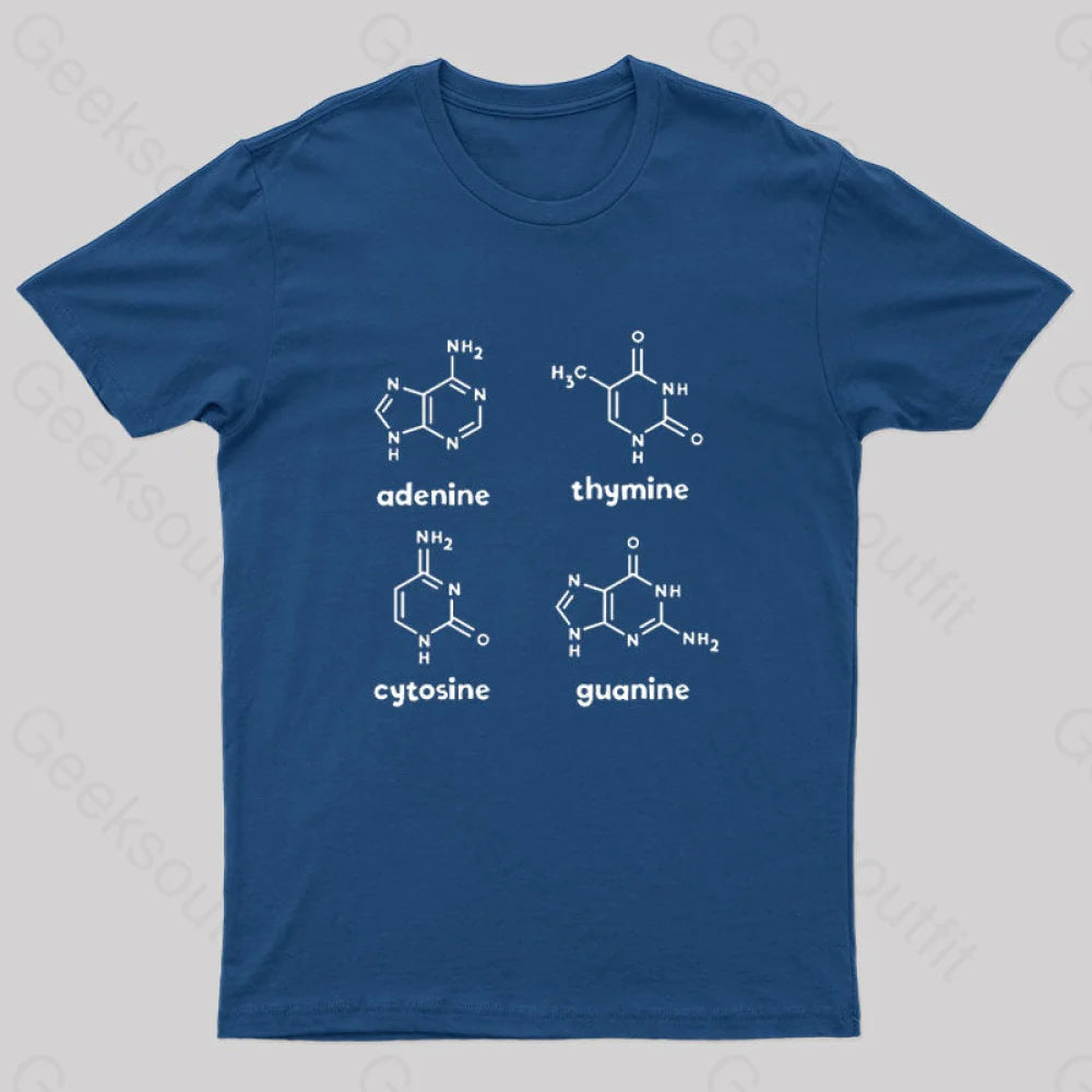 ATCG Science Molecule Chemistry Nerd T-Shirt