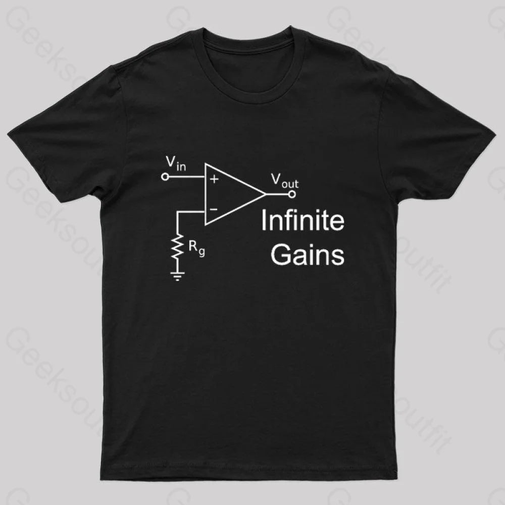 Infinite Gains Nerd T-Shirt