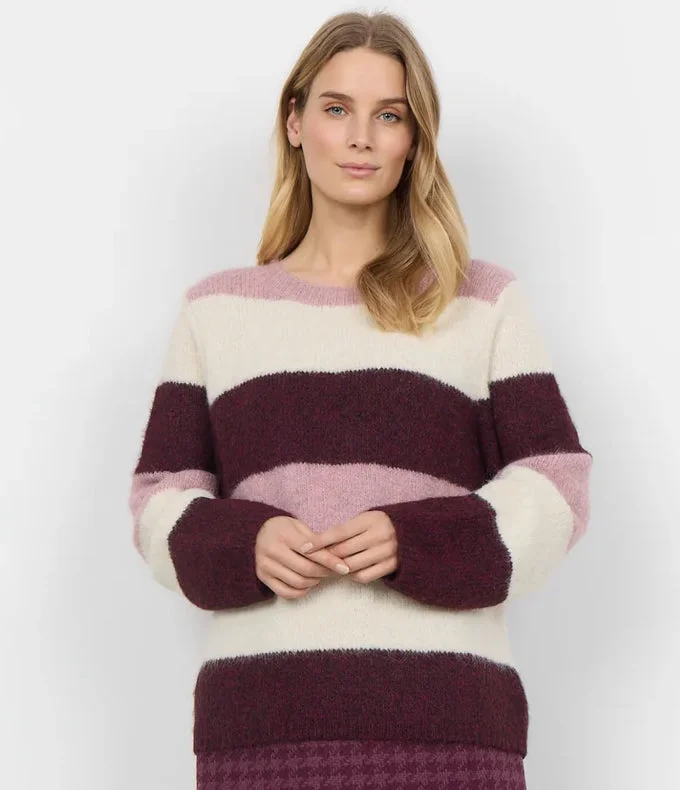 SOYA CONCEPT ILENE COLOUR BLOCK KNIT