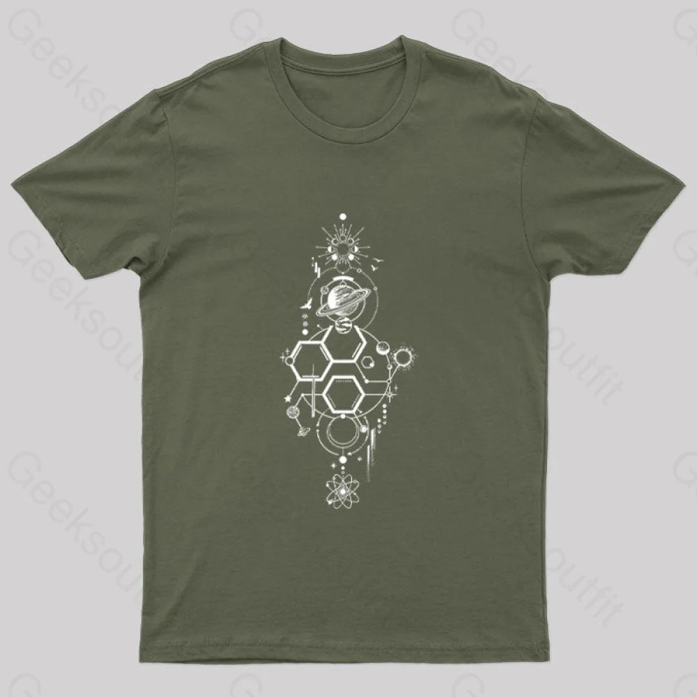 Universe Galaxy Geek T-Shirt