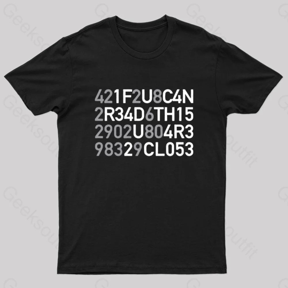 Too Close Nerd T-Shirt