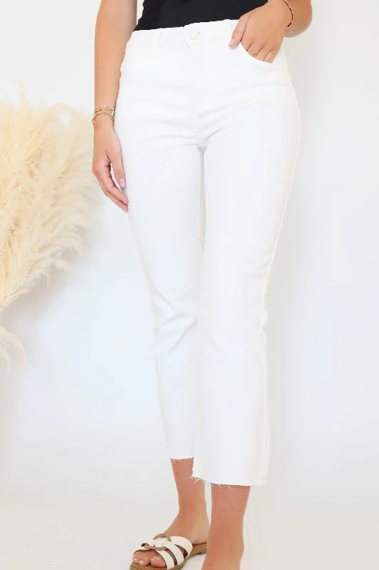 Millie Straight Crop Jean