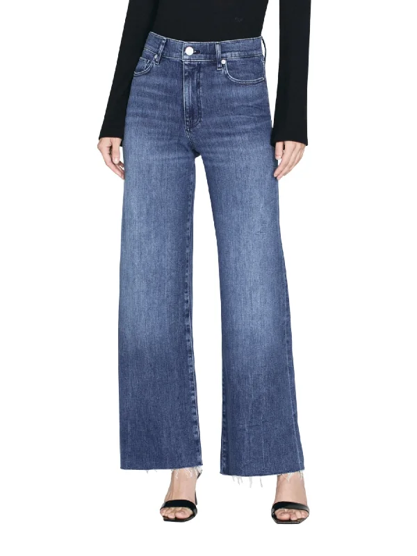 Le Slim Palazzo Raw After Jeans In Crossing