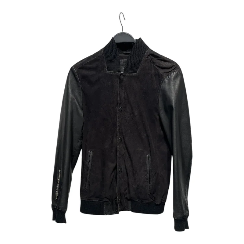 ALLSAINTS/Leather Jkt/S/Leather/BLK/