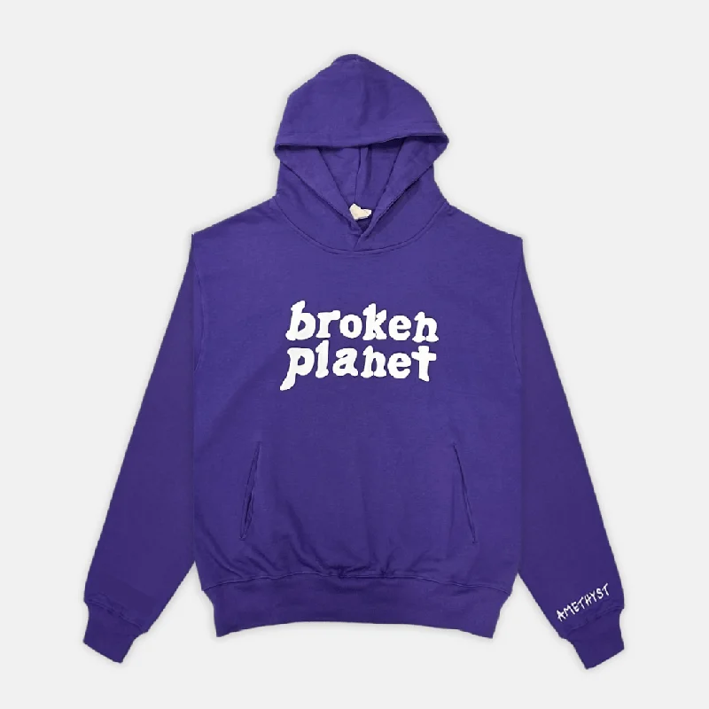 Broken Planet Basics Hoodie - Amethyst