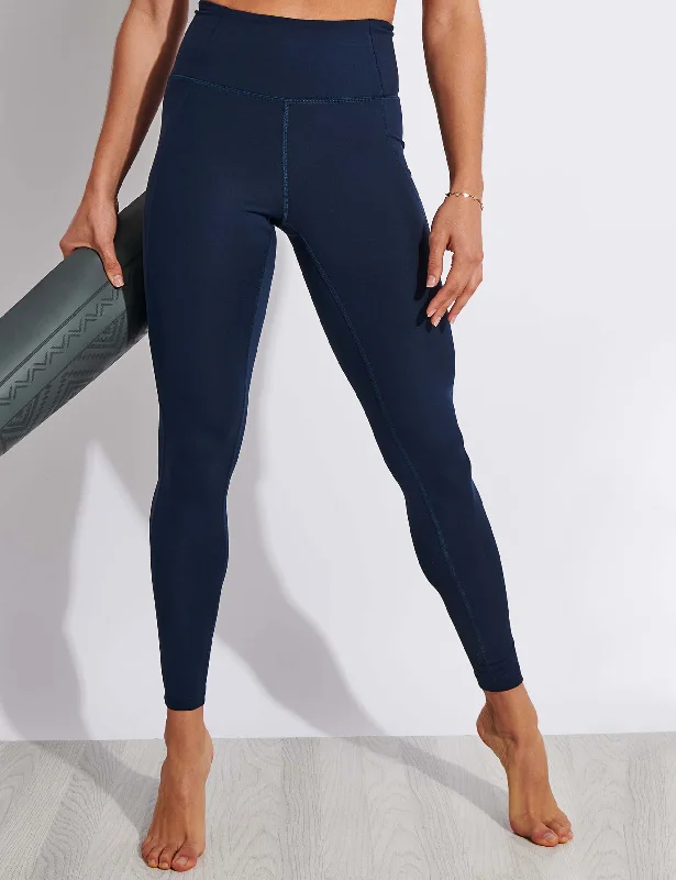 Compressive High Waisted Legging - Midnight