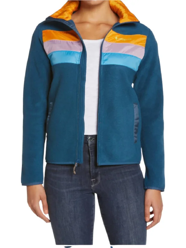 Teca Fleece Jacket In Kaleidoscope