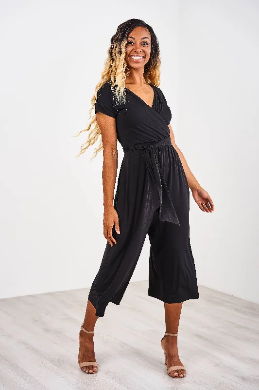 Latched Mama V-Neck Nursing Jumpsuit