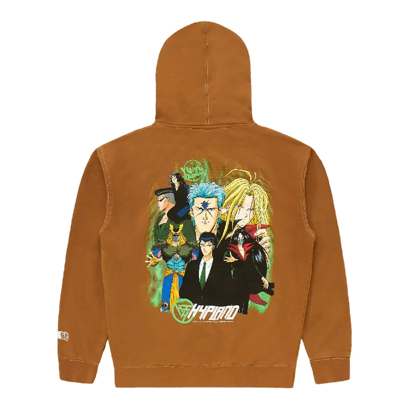 YYH TEAM TOGURO HOODIE (BROWN)