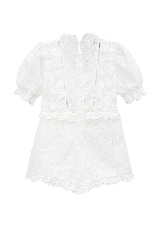 Eloise Emroidered Romper (Baby)