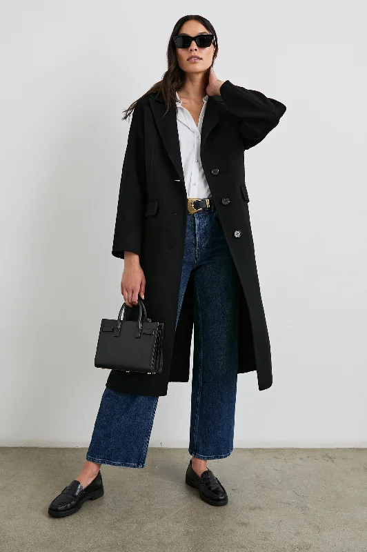 GALLERY COAT - BLACK