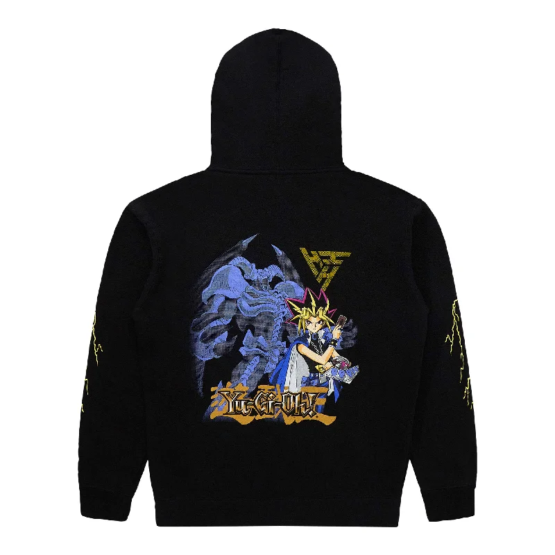 YUGIOH SKULL THUNDER HOODIE (BLACK)