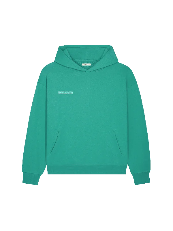 Mens 365 Midweight Hoodie—mangrove turquoise