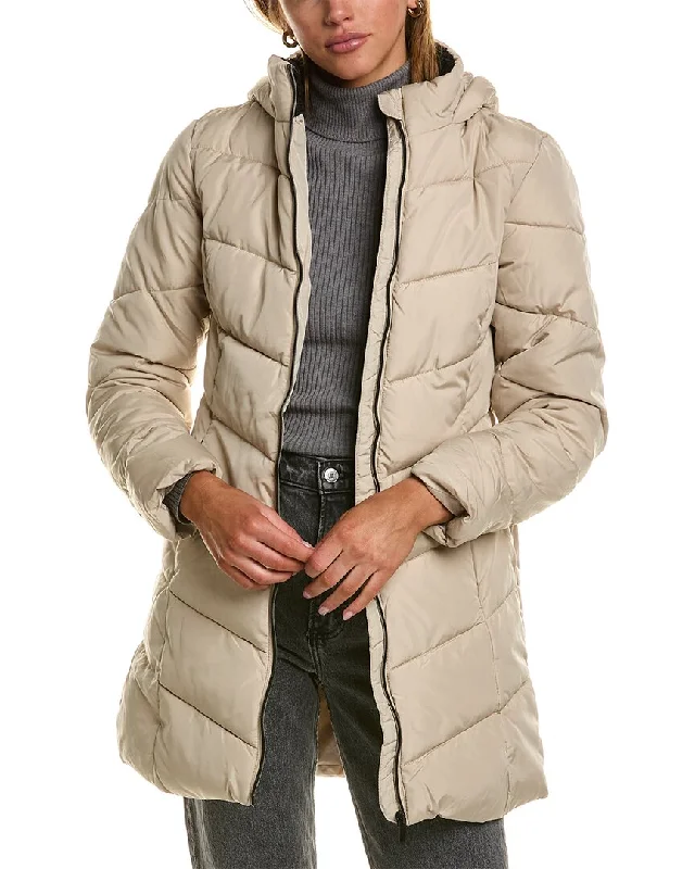 Big Chill Chevron Quilted Puffer Jacket