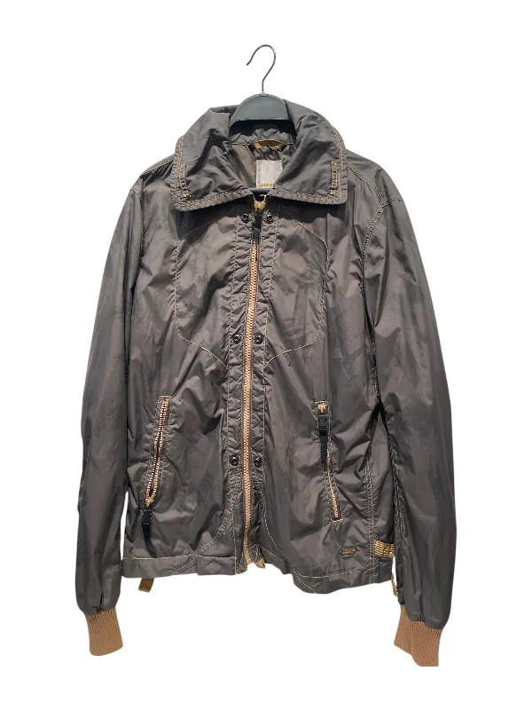 DIESEL/Windbreaker/M/Nylon/GRY/