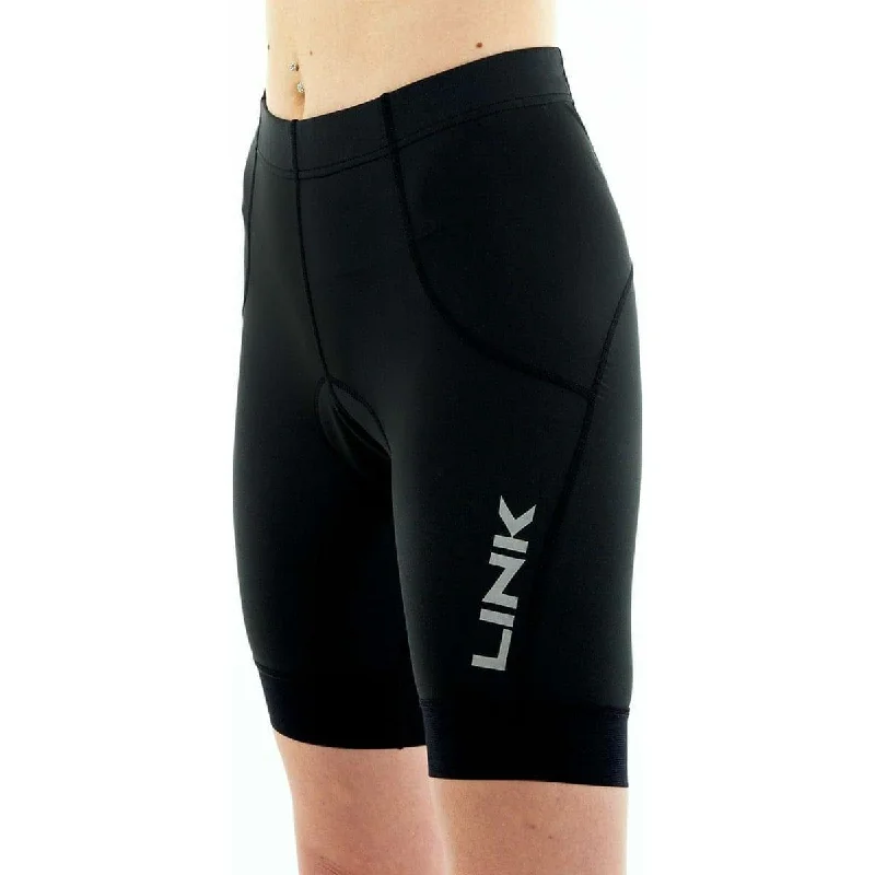 Link Ride Womens Cycling Shorts - Black