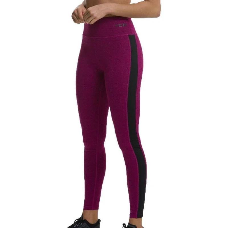 TCA Balance Womens Long Running Tights - Pink