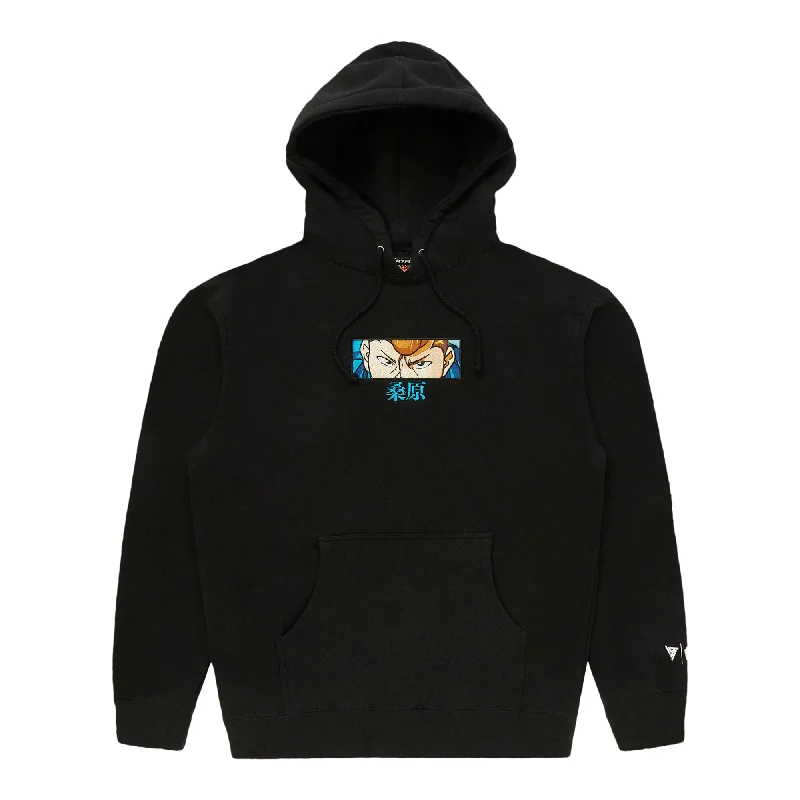 YYH KUWABARA EYES HOODIE (BLACK)