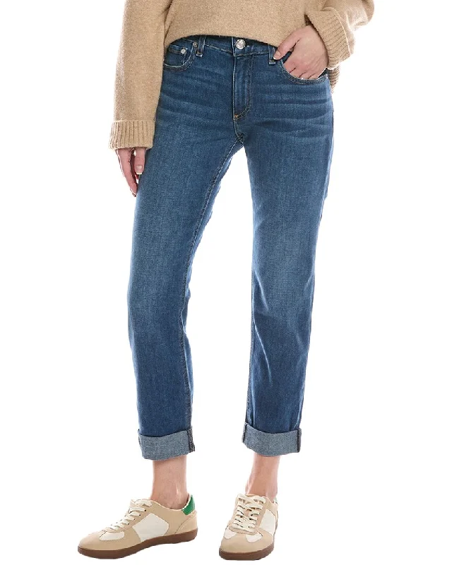 rag & bone Dre Paxton Low-Rise Slim Boyfriend Jean