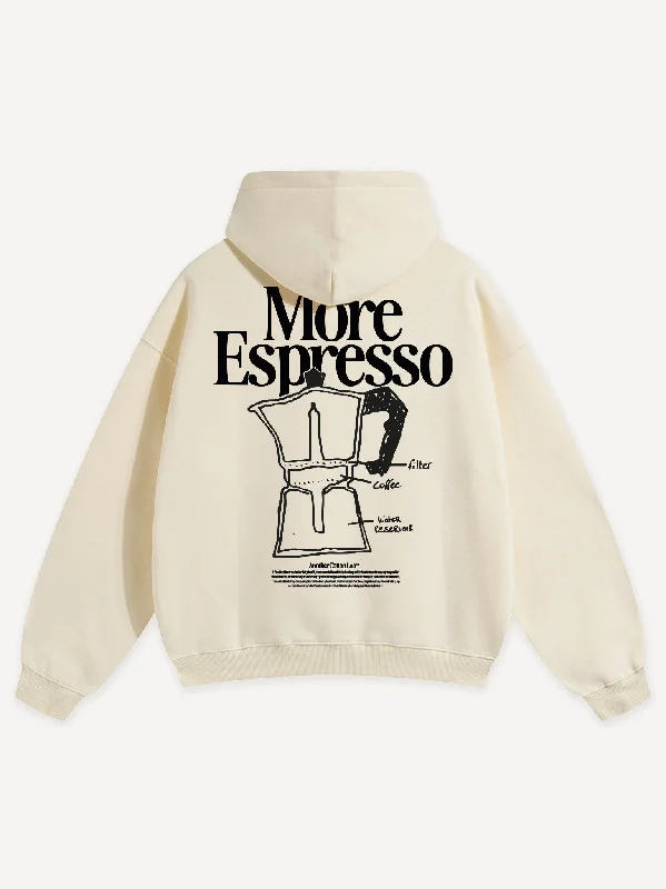 Espresso Moka Oversized Hoodie