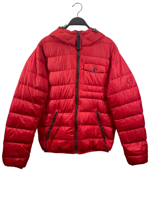 COACH/Puffer Jkt/S/Polyester/RED/