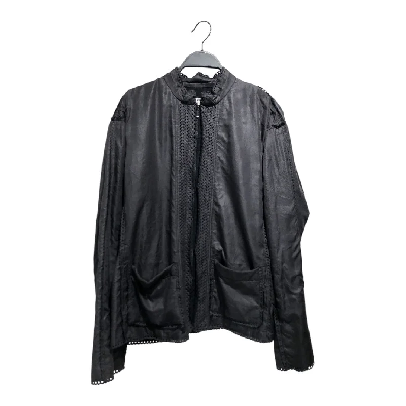 ISSEY MIYAKE/Jacket/S/Polyester/BLK/