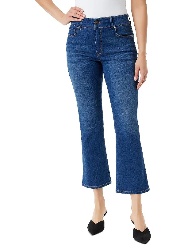 Womens Tummy Sculpt High Rise Bootcut Jeans