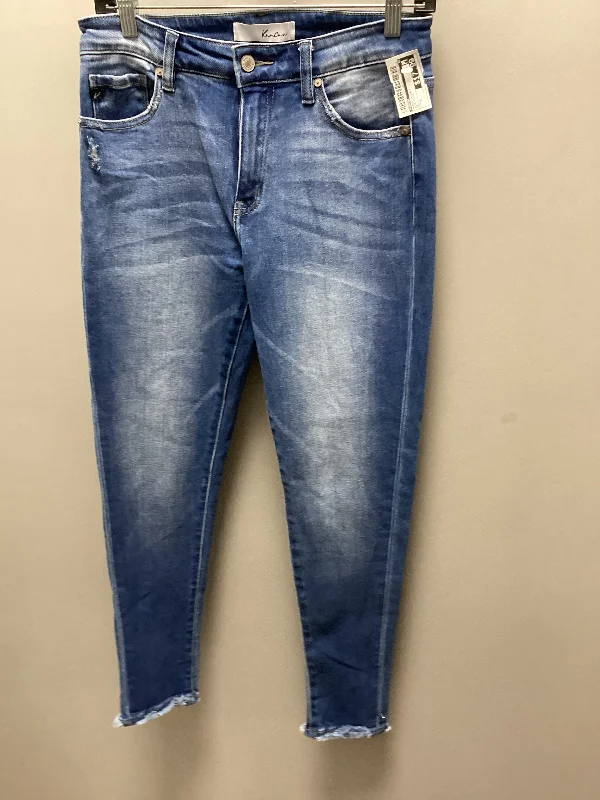 Jeans Skinny By Kancan In Blue Denim, Size: 6