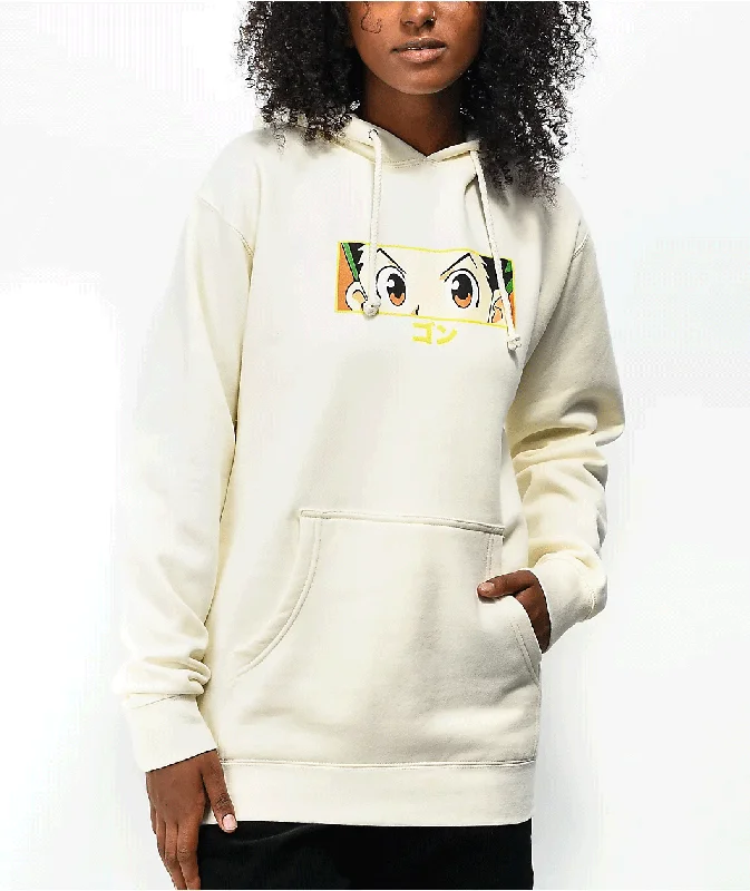 DISCORD HXH GON EYES HOODIE (CREAM)