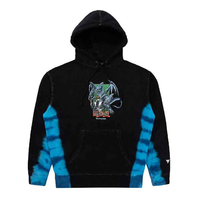 YUGIOH BLUE EYES ULTIMATE HOODIE (BLACK DYE)