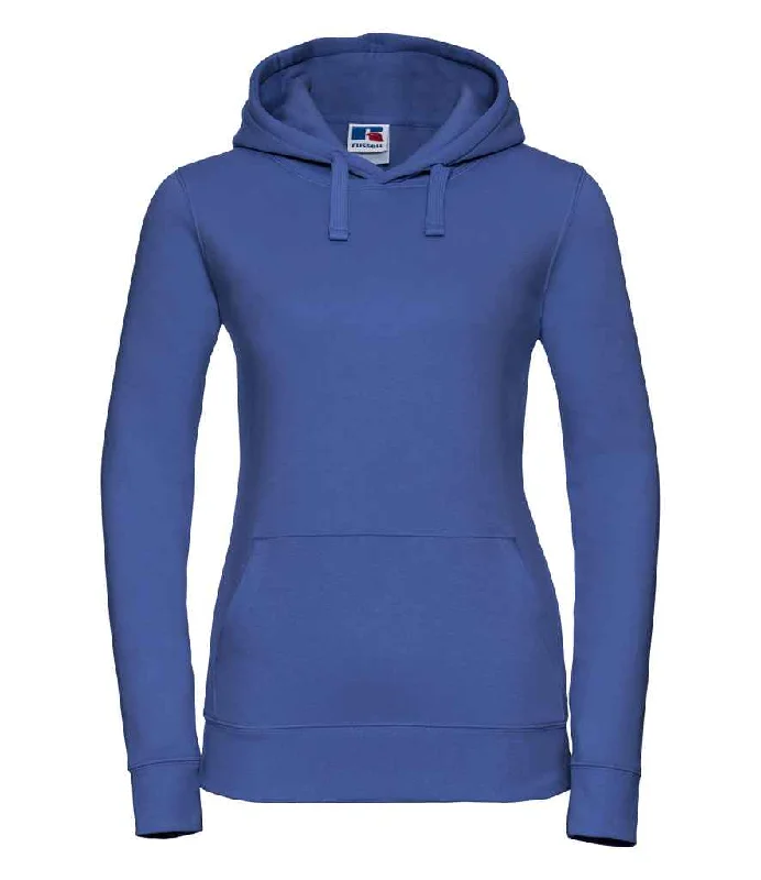 Russell Ladies Authentic Hooded Sweatshirt | Bright Royal