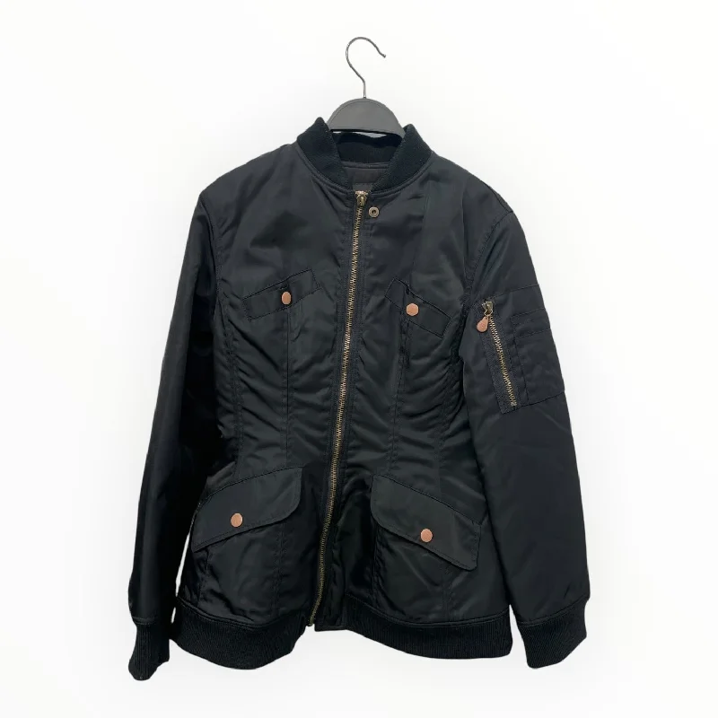 Jean Paul Gaultier/Jacket/40/Black/Nylon/