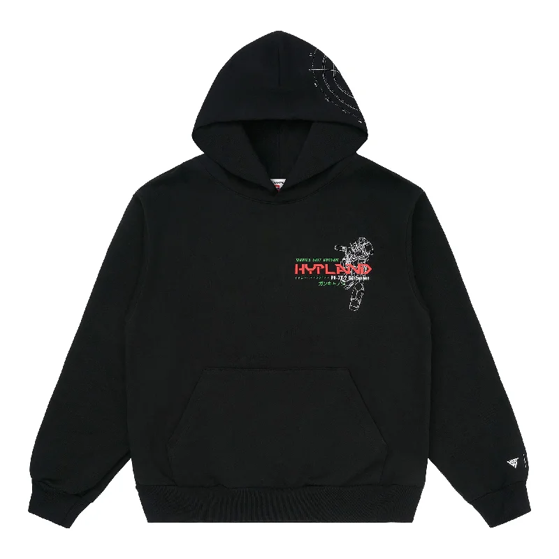 GUNDAM MOBILE SUIT RX77 HOODIE (BLACK)