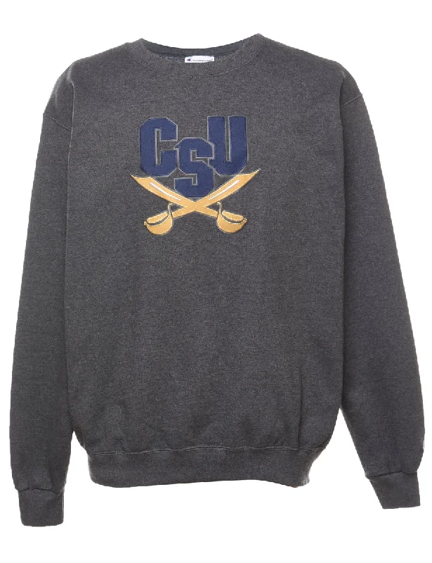 Champion CSU Embroidered Sweatshirt - L Luxurious Women's High -  end