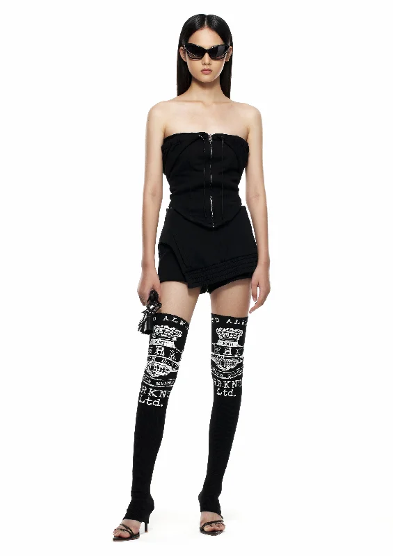 Black Hooded Corset Practical Women's Quick - dry