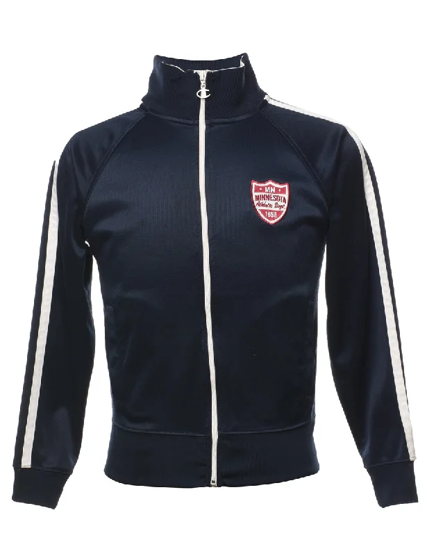 Champion Navy Track Top - S Australian Beach