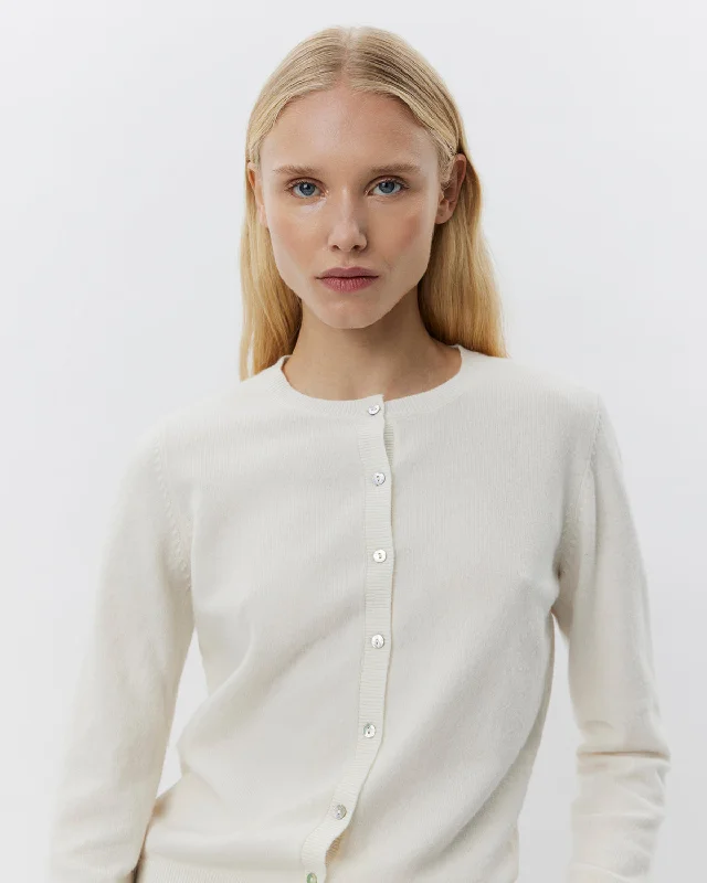 CISSESW CARDIGAN - Off white Australian Beach