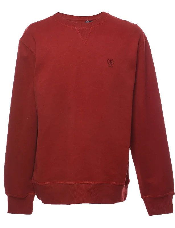 Izod Plain Sweatshirt - L Stylish Women's Tropical 
